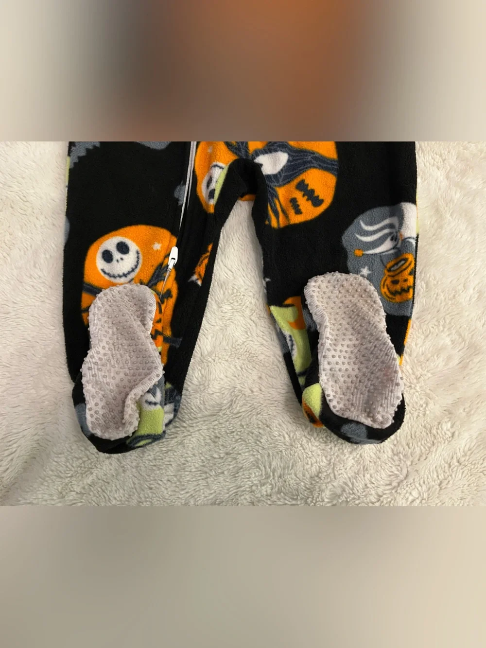 Disney Nightmare Before Christmas Footed Onesie -  size 18 month